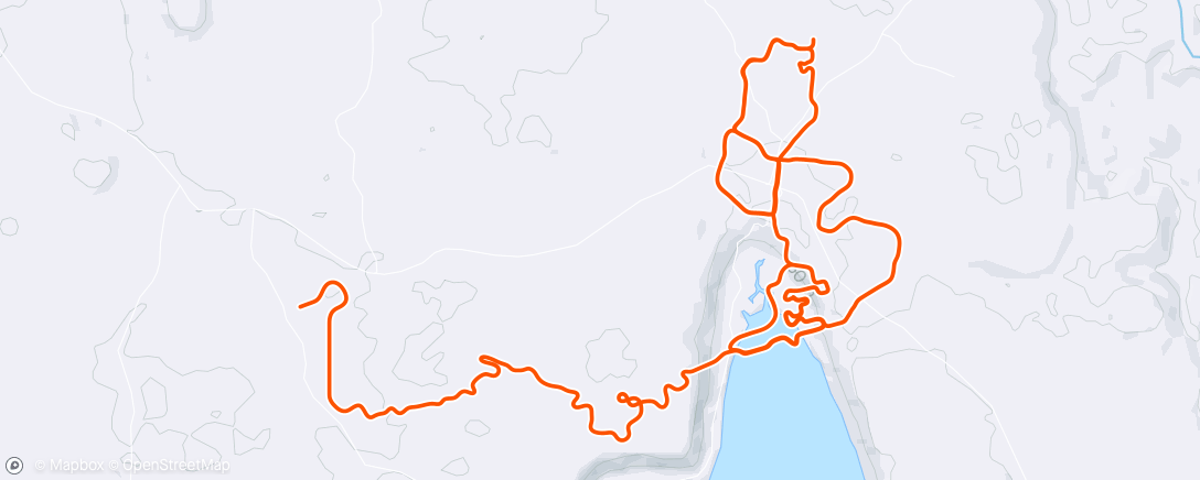 Mapa da atividade, Zwift - Group Ride: DIRT 1.6