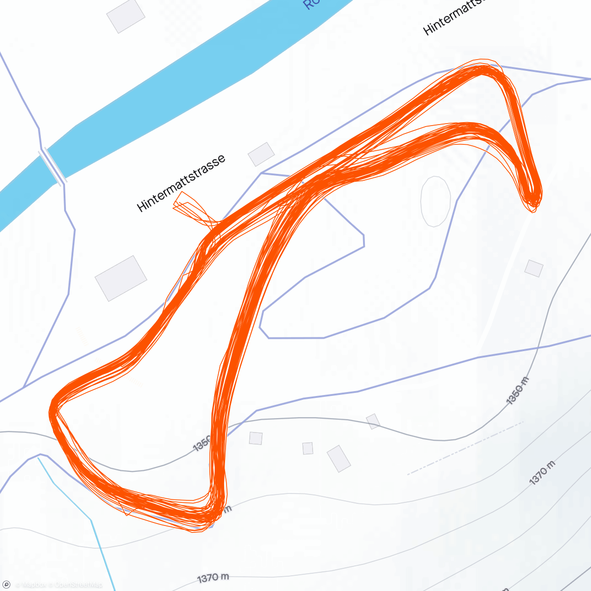 Map of the activity, Ski Nordisch am Nachmittag🔁