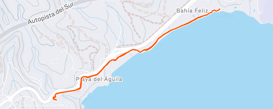 Map of the activity, GC25 #run4