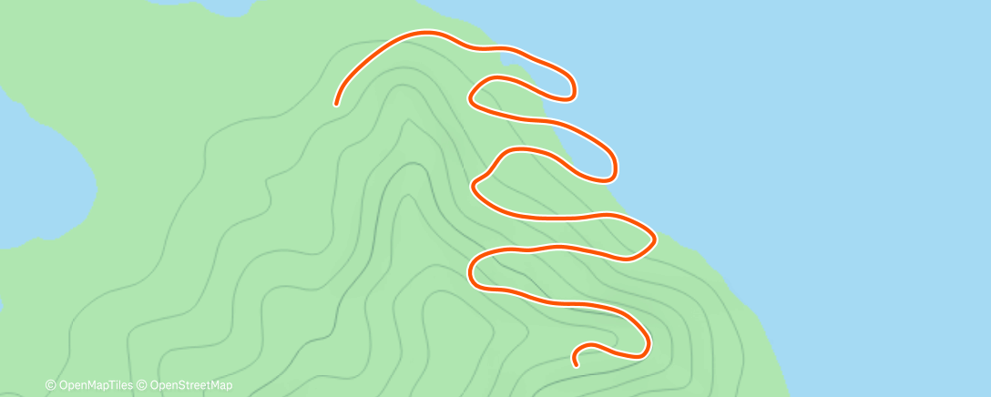 Map of the activity, Zwift: Varied Endurance Ride - AI Endurance on Mountain Mash in Watopia