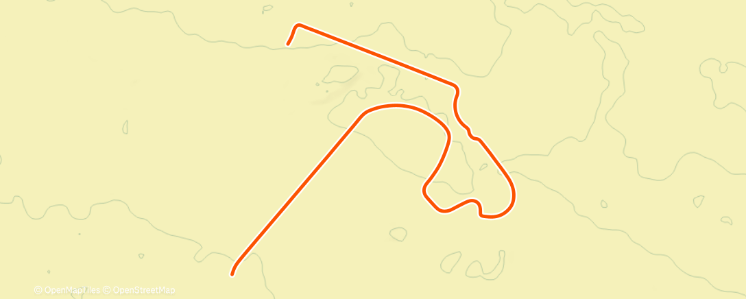 Map of the activity, MyWhoosh - Zombie Escape (Easy) | Hudayriyat Arcade Mode