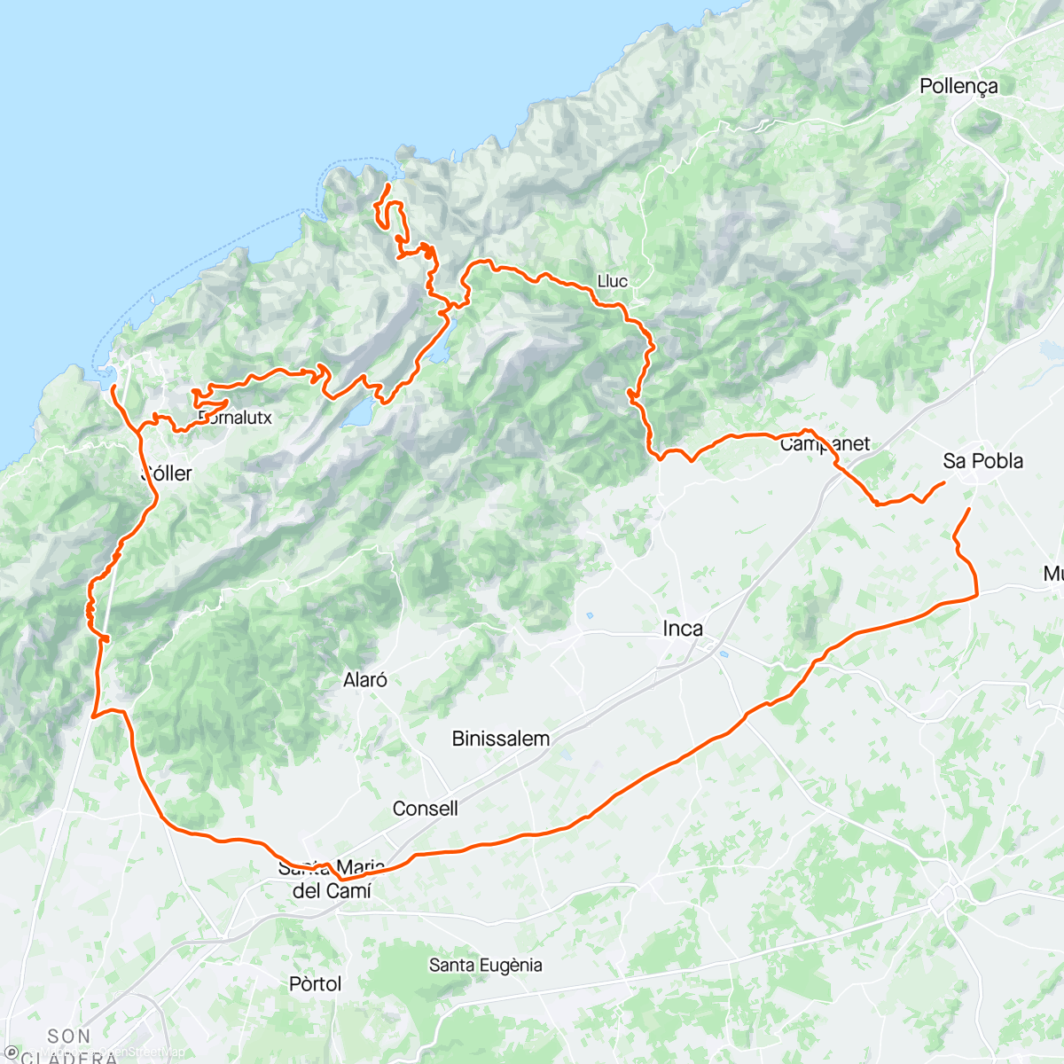 Map of the activity, In the high mountains ⛰️