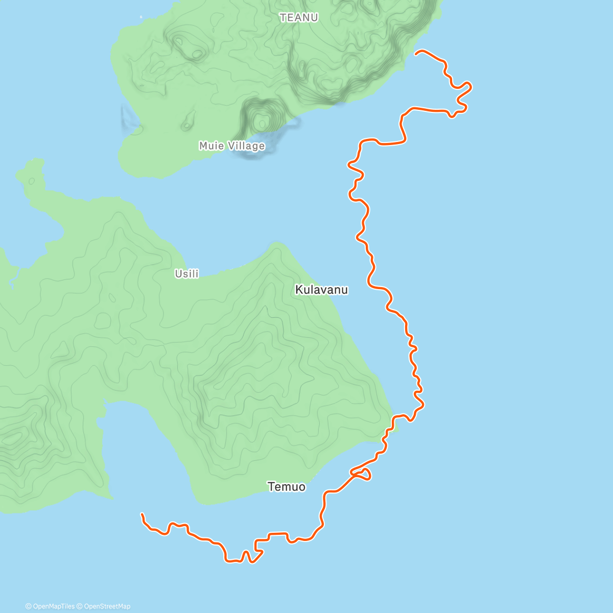 Карта физической активности (Ride #1 - The Big Ring in Watopia)