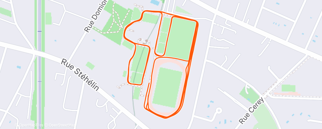 Map of the activity, 🔵 Warm-up