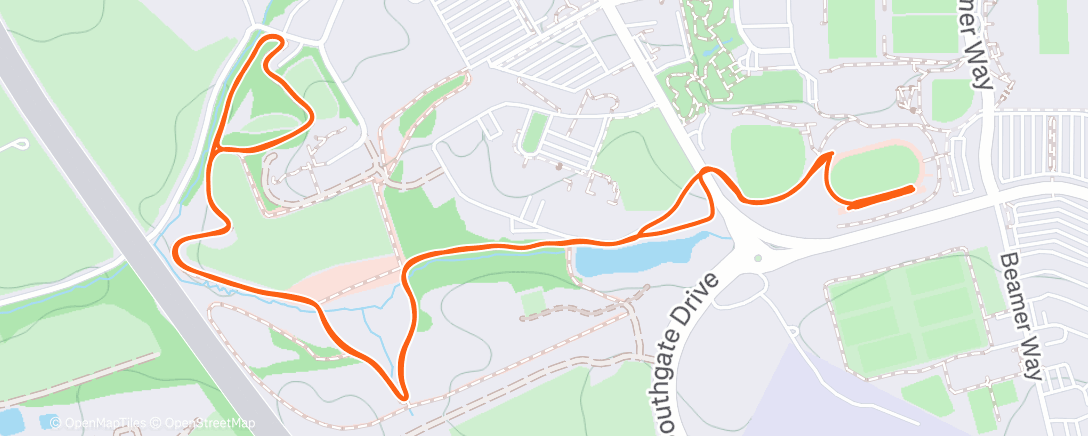 Map of the activity, Strides + CS