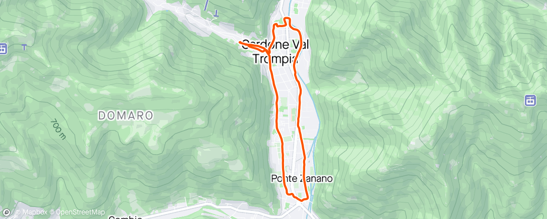Map of the activity, Recupero attivo Cortina Dobbiaco