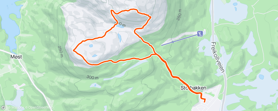 Mapa da atividade, Kollen #114 og LF#34