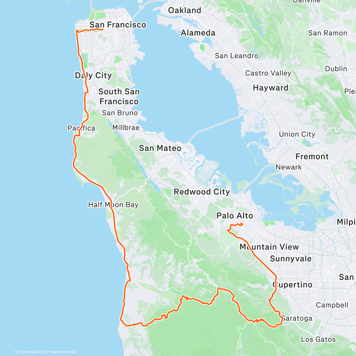 Map of the activity, 5th century of Festivus