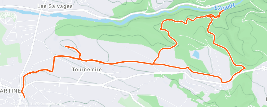 Карта физической активности (☀️ Hike & Jog Trails 🍂🍃)