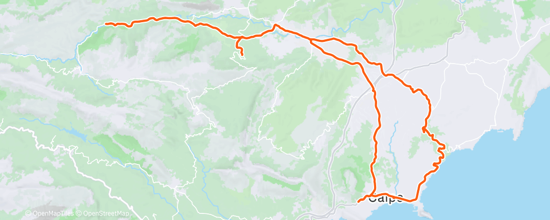 Mapa de la actividad, Handleiding sprinten nodig