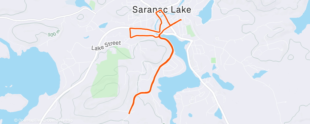 Map of the activity, QRC