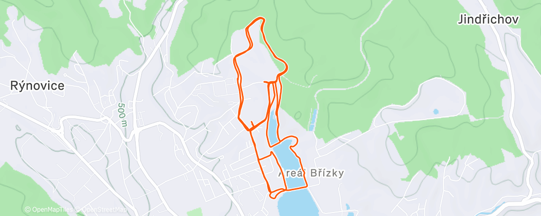 Карта физической активности (Po ledu s kočárem)