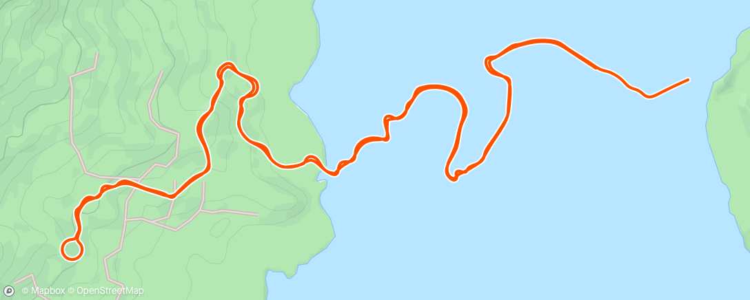 Map of the activity, Zwift - Climb Portal: Old La Honda at 100% Elevation in Watopia