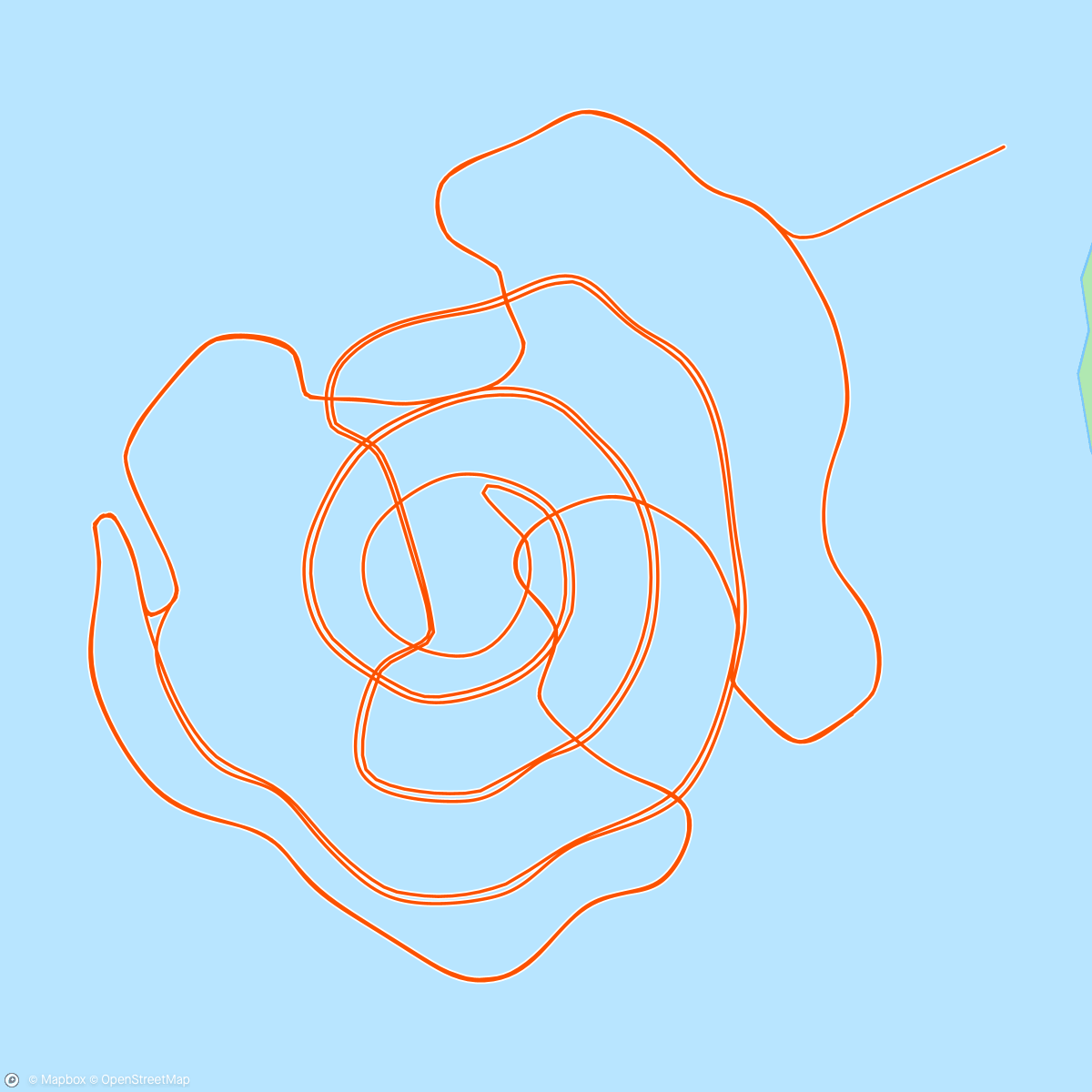 Mapa de la actividad, Zwift - 15.9 (1) in Watopia