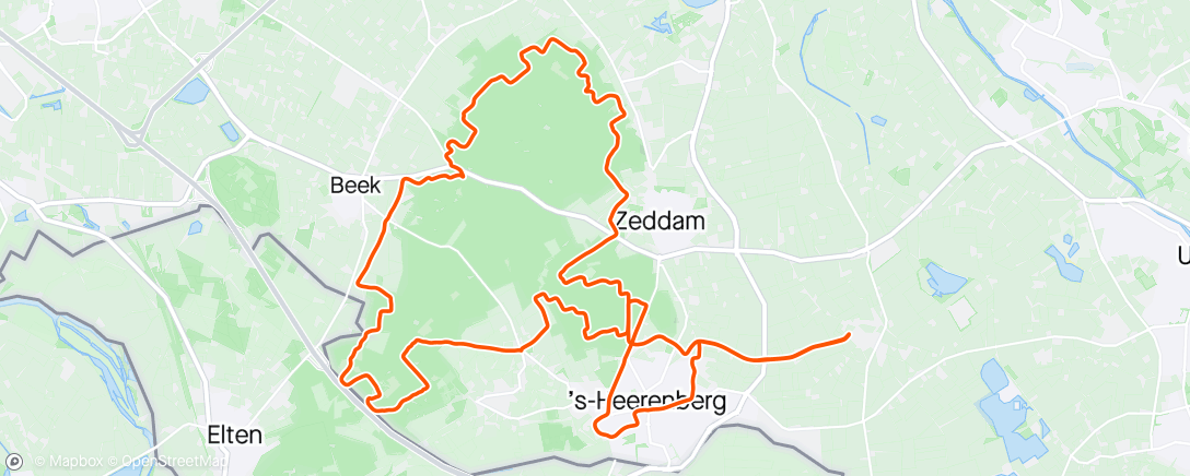 Map of the activity, Rondje Haibike⚡️⚡️🚀