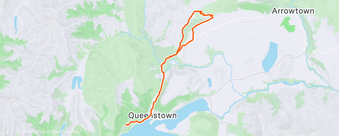 Карта физической активности (Afternoon Ride)