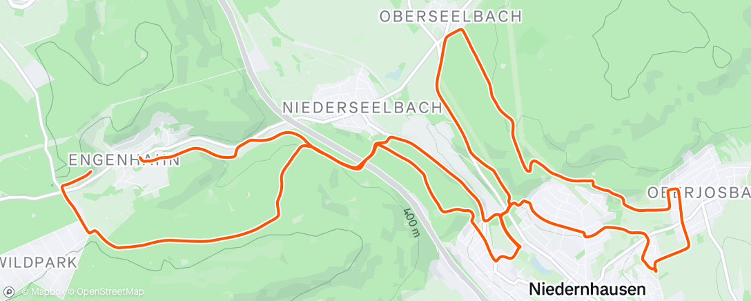 Map of the activity, Training mit den SCN Buben