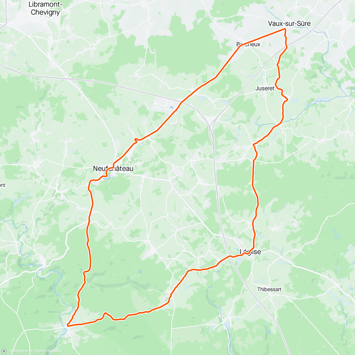 Map of the activity, Blijven rustig