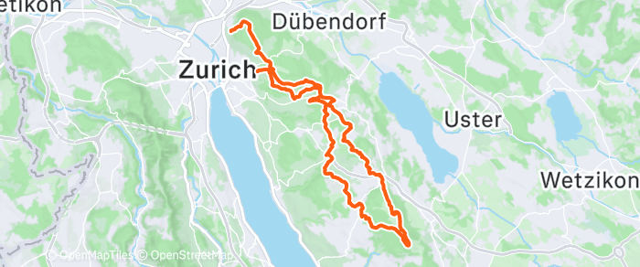 Route map of Egg Loop