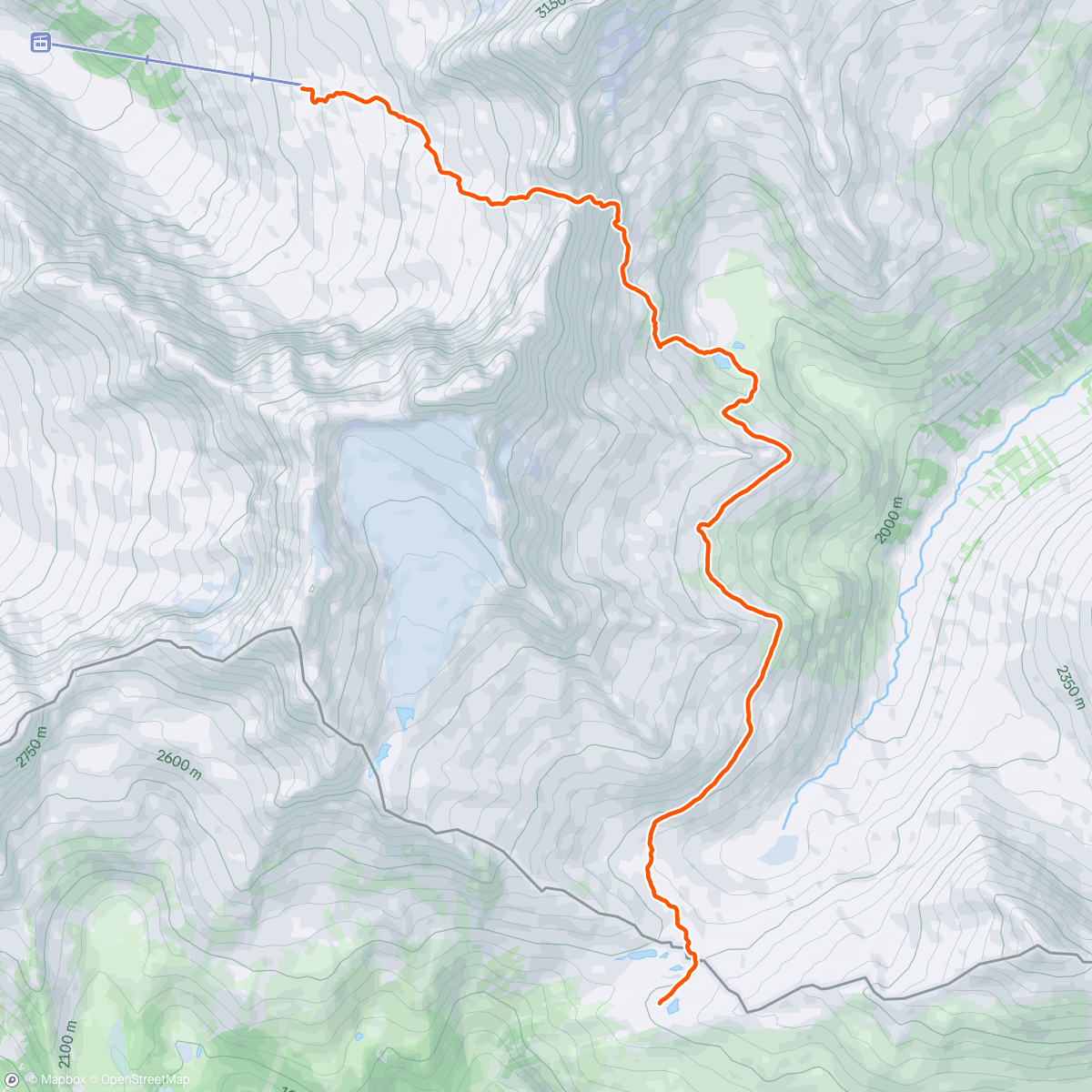 Map of the activity, D5 Alpencross mit Sandra