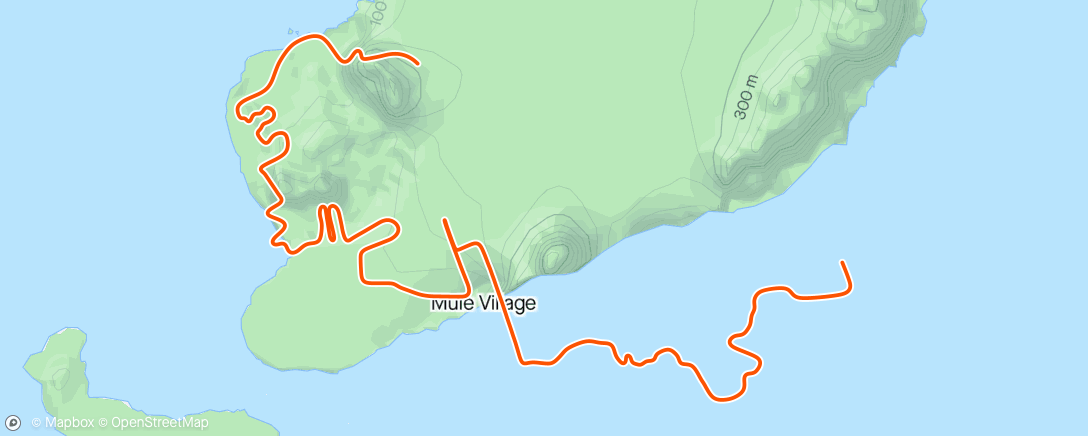 Mapa de la actividad, Zwift - Pacer Group Ride: Tick Tock in Watopia with Coco