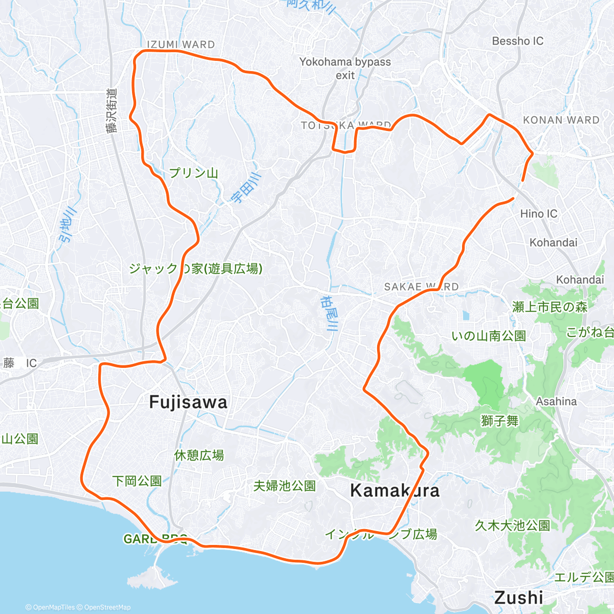 Map of the activity, 年末らいど！