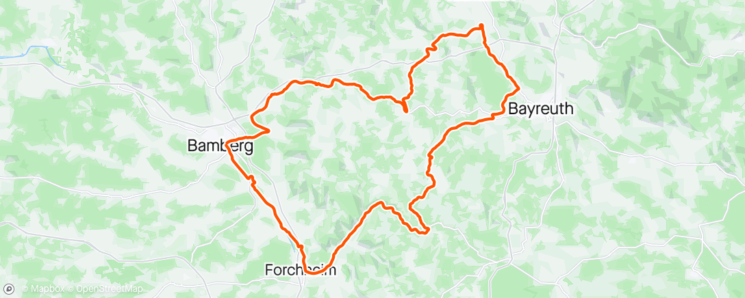 Карта физической активности (Fahrt am Morgen)