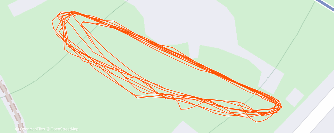 Map of the activity, Afternoon Hike