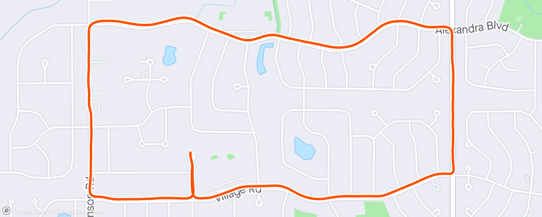 Map of the activity, Off the Bike