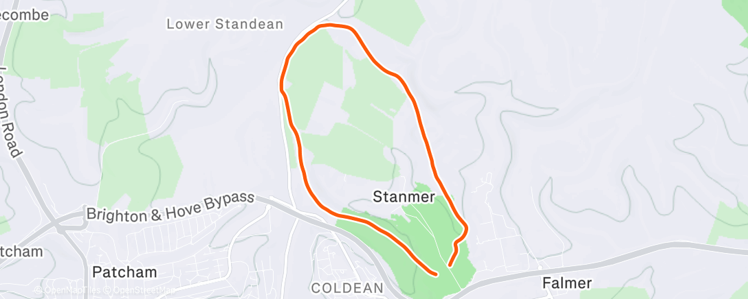 Map of the activity, Absolutely minging 💦🌧️🌧️🐾😝