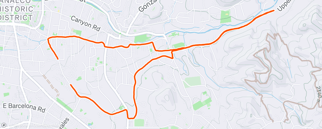活动地图，Evening Walk