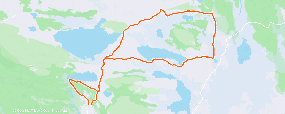 Map of the activity, Fjellet🌟