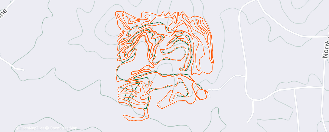 Map of the activity, Morning Ride