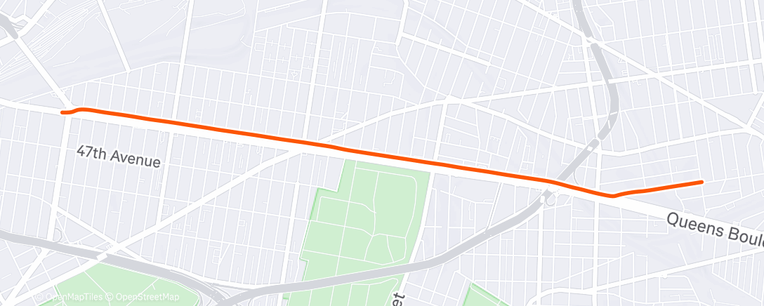 Map of the activity, Morning Ride