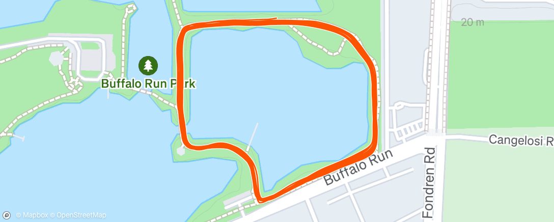 Mappa dell'attività Snowdrop Half: Final Leg