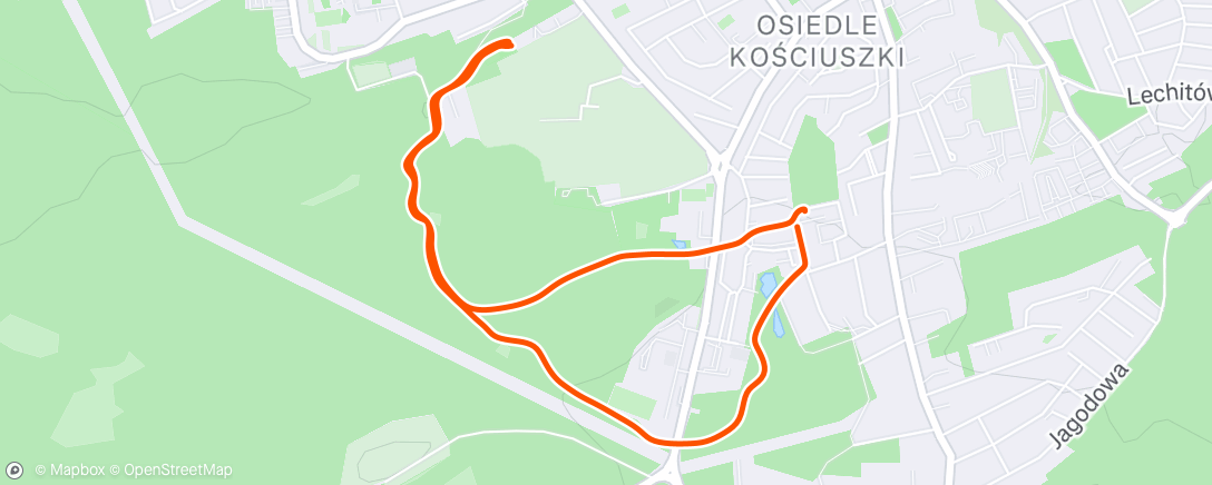 Map of the activity, Poranny rozruch