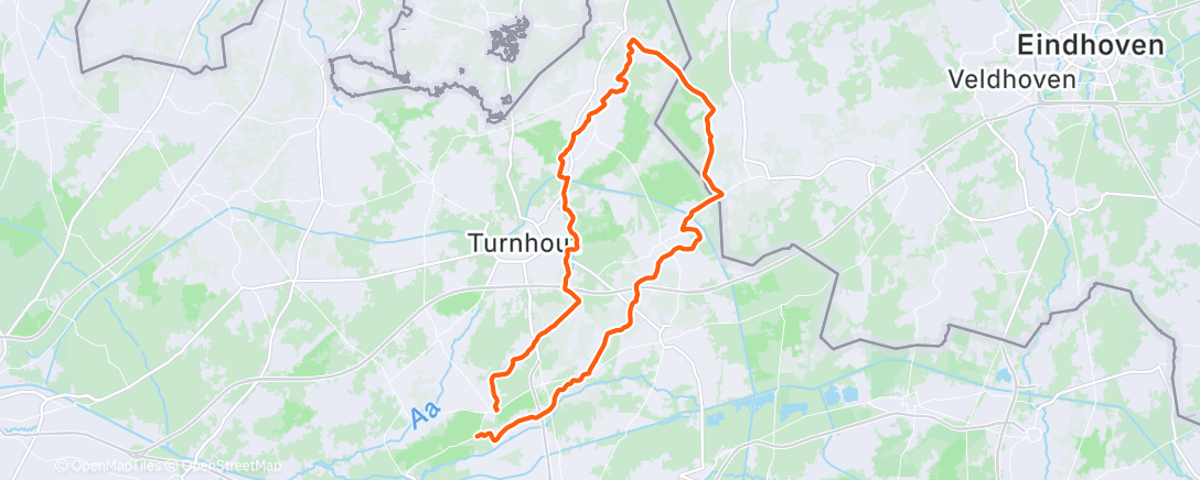 Map of the activity, WTC - Poppel