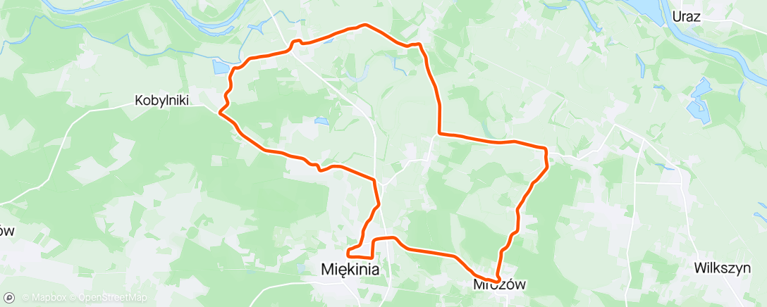 Map of the activity, VIA Dolny Śląsk Miękinia