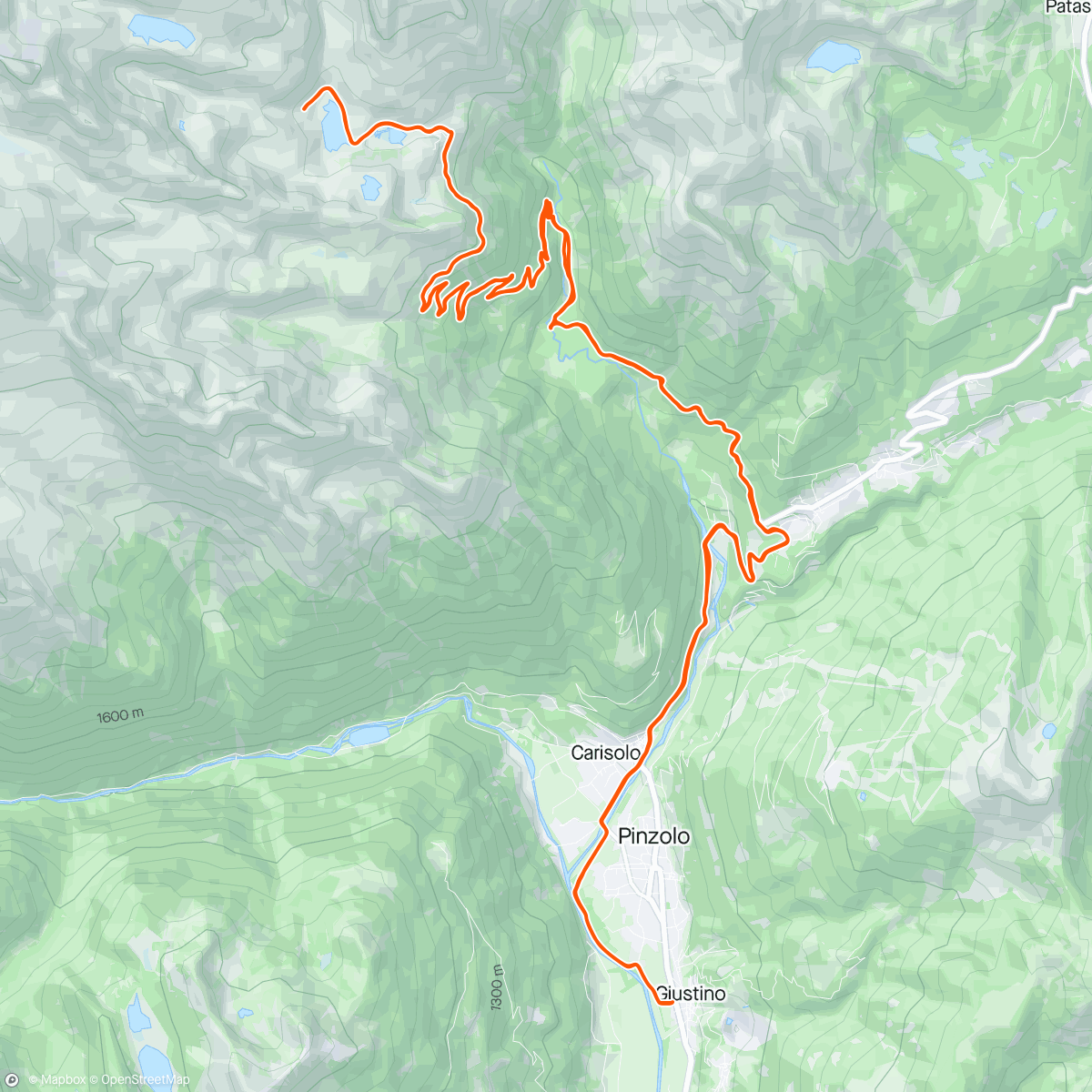 Mappa dell'attività Lunch Ride in Val Nambrone ➡️ Lago Cornisello ☠️