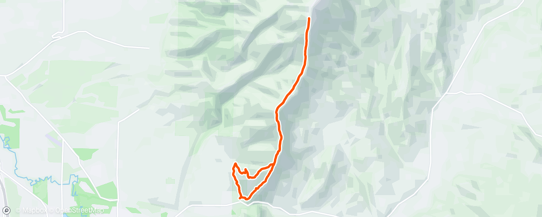 Map of the activity, Baldy 24.3