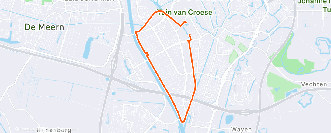 Map of the activity, Zon en Diana Ross 👌🏼