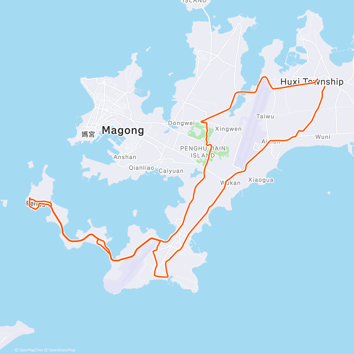 Map of the activity, 2025.12.27、雨戰風櫃洞