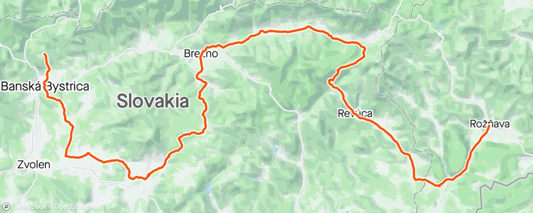 Map of the activity, RTSK deň piaty 🏁