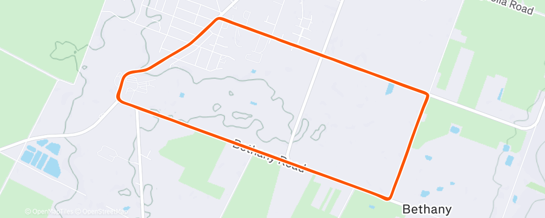 Map of the activity, TDU one day race 💨