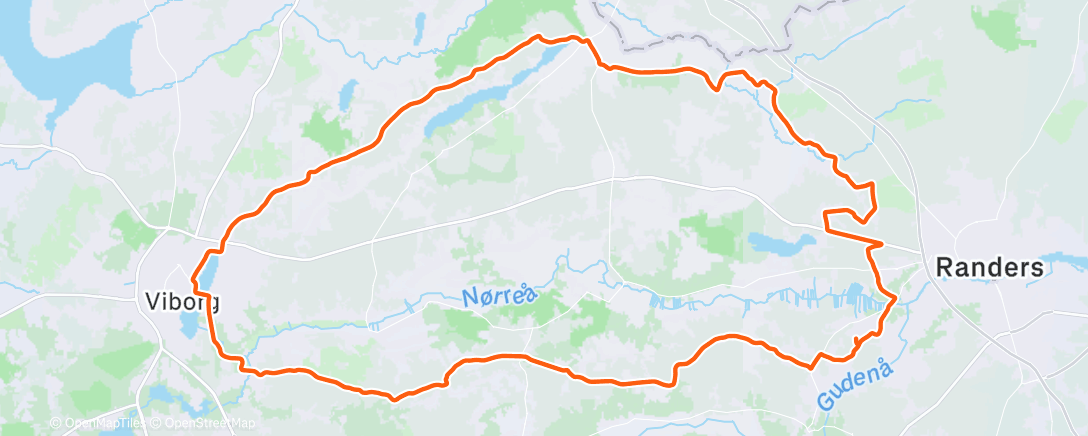 Map of the activity, Velofit: Zone 2