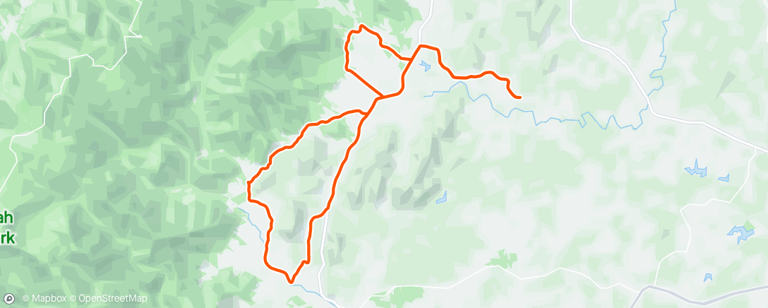 Map of the activity, Not casual casual ride