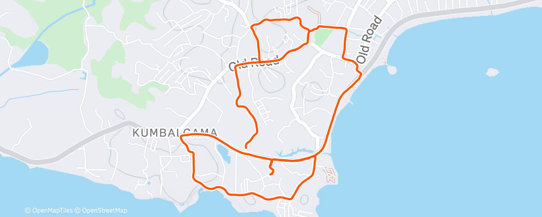 Карта физической активности (Утренний забег)