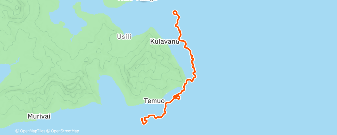 Map of the activity, Zwift - Southern Coast Cruise in Watopia