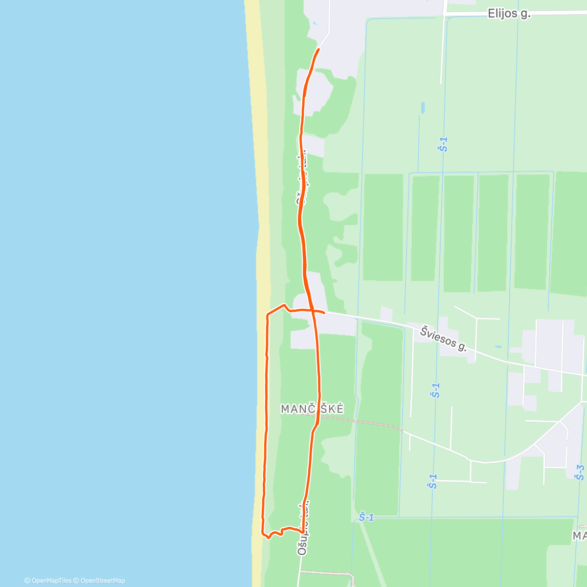 Карта физической активности (👋🌊)