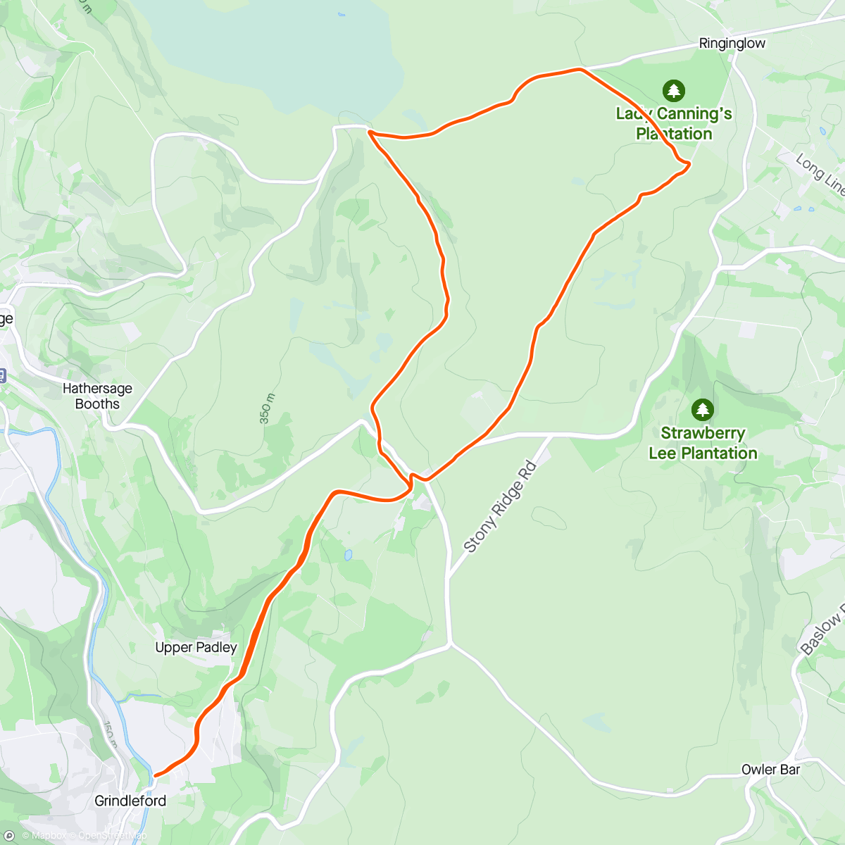 「Outdoorzwift#48」活動的地圖